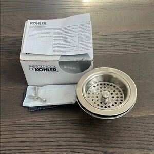 Kohler Duostrainer K-8799-BN Sink Drain and Strainer Basket
